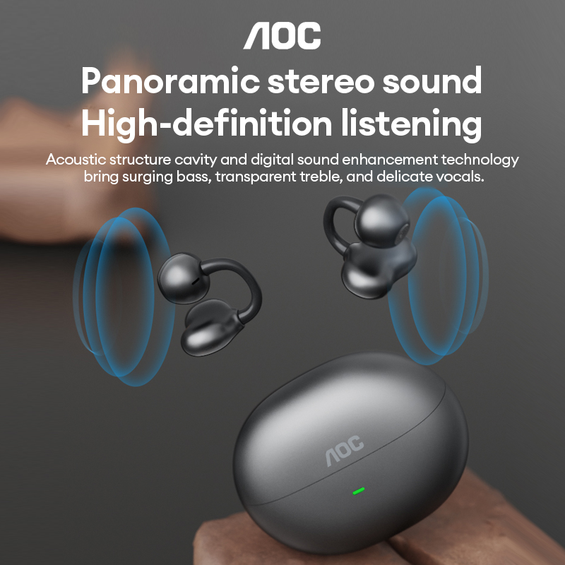 AOC ACD2544 ワイヤレスBluetoothイヤーク - Earbuds Charging Case のレビューと価格