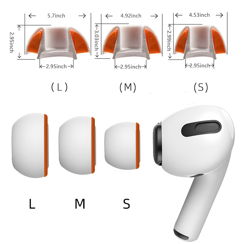 KUTOU 低反発イヤーチップ Airpods Pro 第  - Earphone Foam Tip のレビューと価格