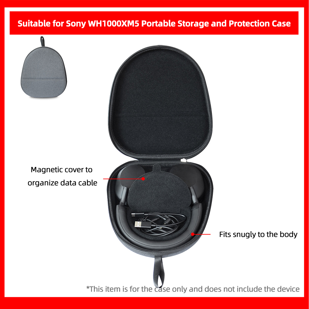 ハードトラベルケース EVA ハードキャリングケース 耐衝撃 - Sony Headphone Wh-1000Xm5 のレビューと価格