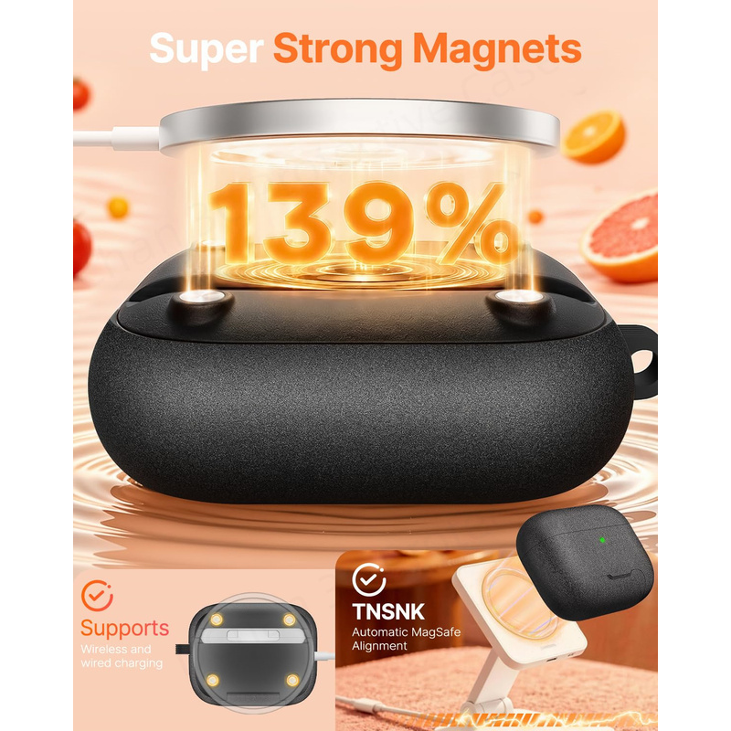    2026年 AirPod Pro 3 MagSafe - Headphone Case Hard のレビューと価格