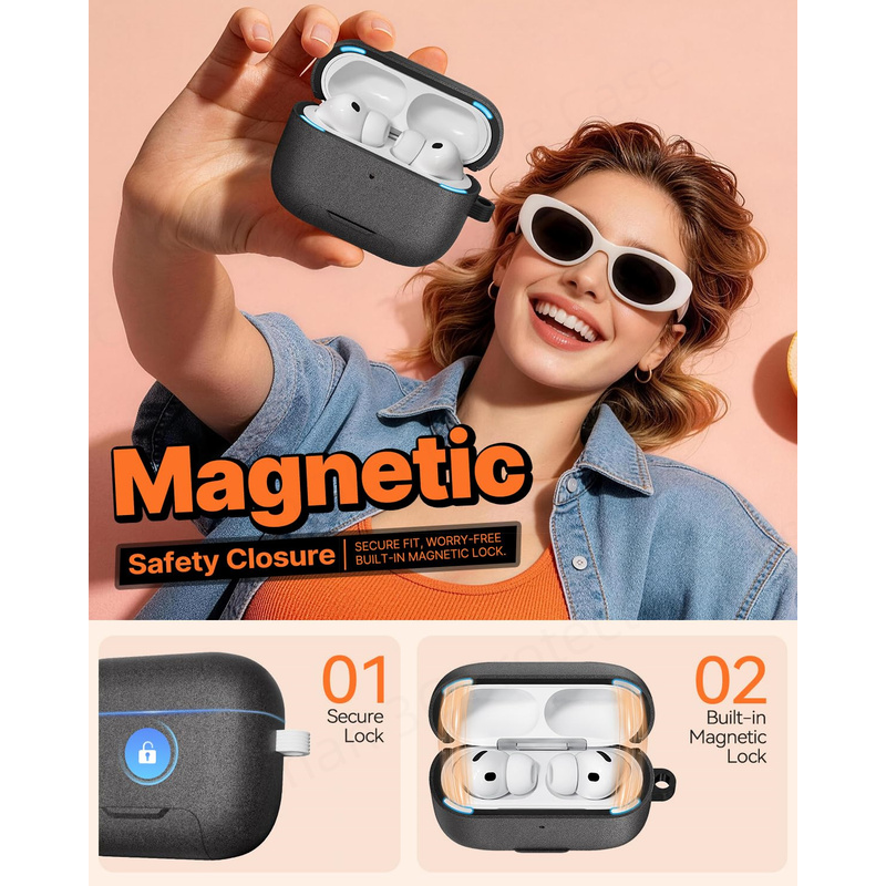    2026年 AirPod Pro 3 MagSafe - Headphone Case Hard のレビューと価格