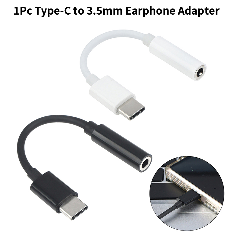 Type-C - 3.5mm AUXジャックイヤホンオーディ - Earphone Splitter Jack のレビューと価格