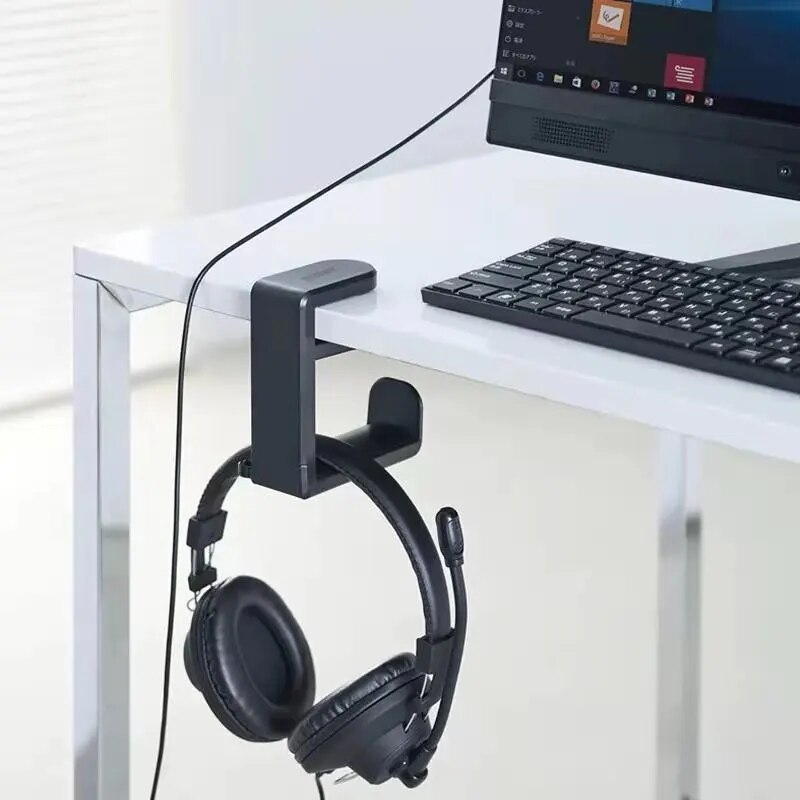 ユニバーサルゲーミングヘッドフォンスタンド ヘッドセットフッ - Headphone Stand Desk のレビューと価格